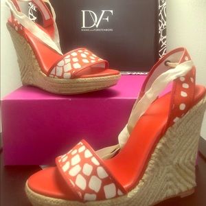 Diane von Furstenberg Persephone Sandal Wedge